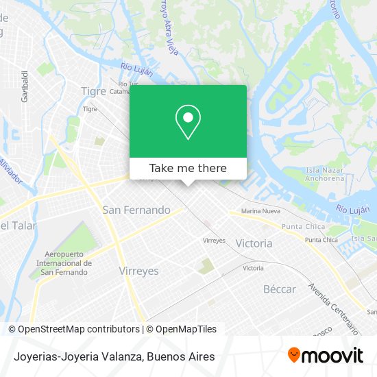 Joyerias-Joyeria Valanza map