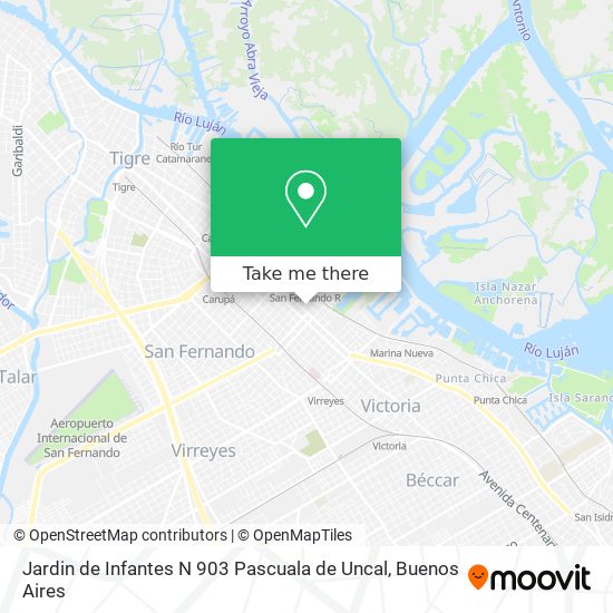 Mapa de Jardin de Infantes N 903 Pascuala de Uncal