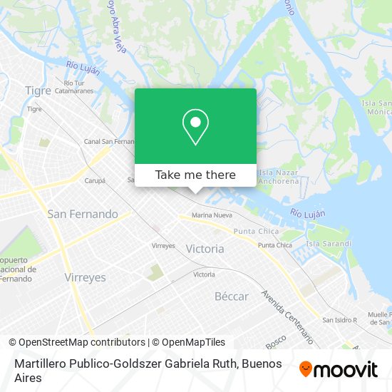 Martillero Publico-Goldszer Gabriela Ruth map