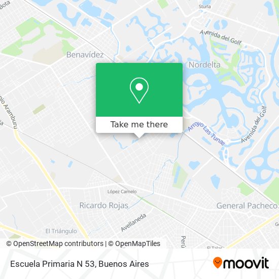 Escuela Primaria N 53 map