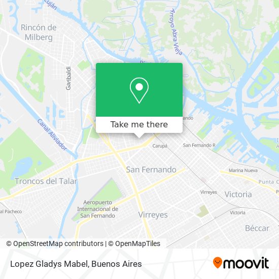 Mapa de Lopez Gladys Mabel