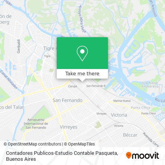 Contadores Publicos-Estudio Contable Pasqueta map