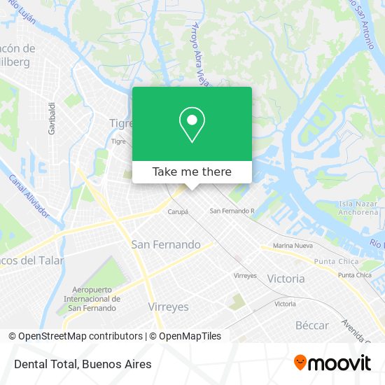 Mapa de Dental Total