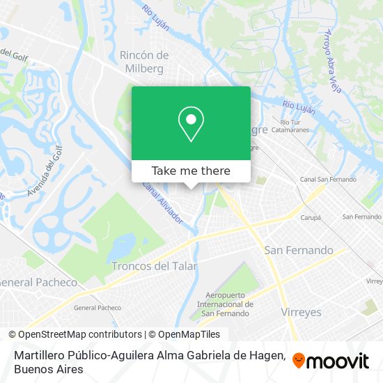 Mapa de Martillero Público-Aguilera Alma Gabriela de Hagen