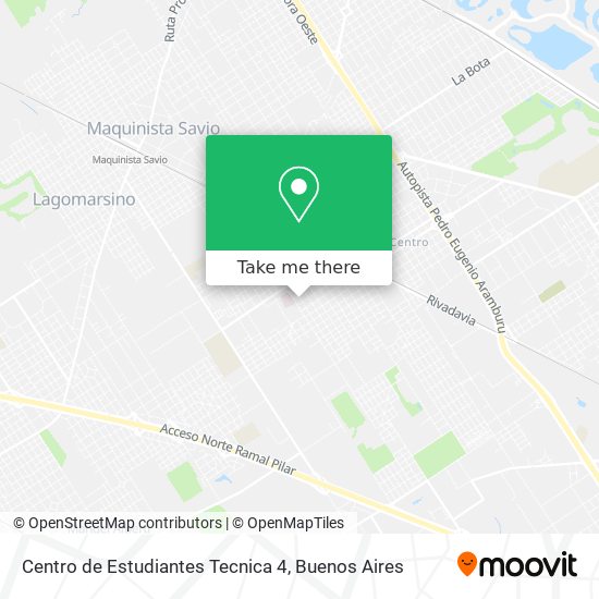 Centro de Estudiantes Tecnica 4 map
