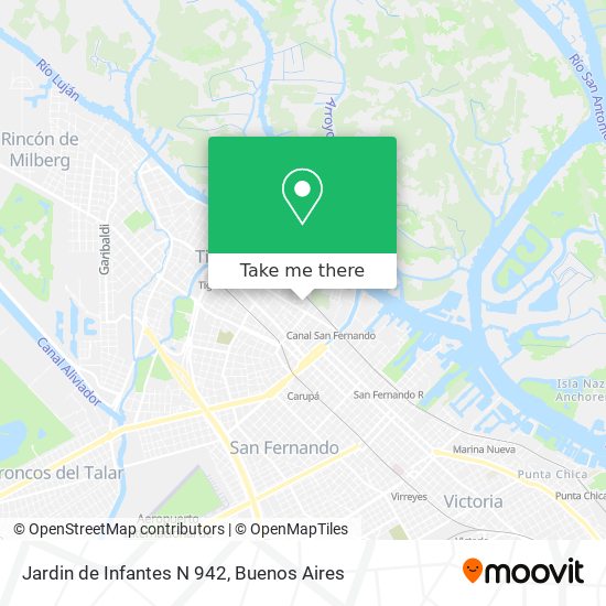 Jardin de Infantes N 942 map