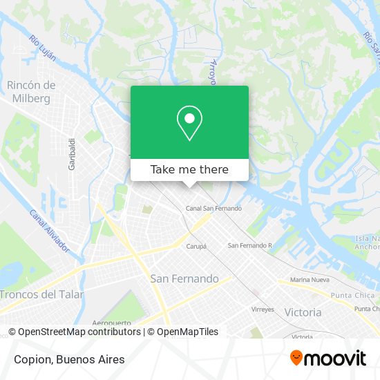 Mapa de Copion