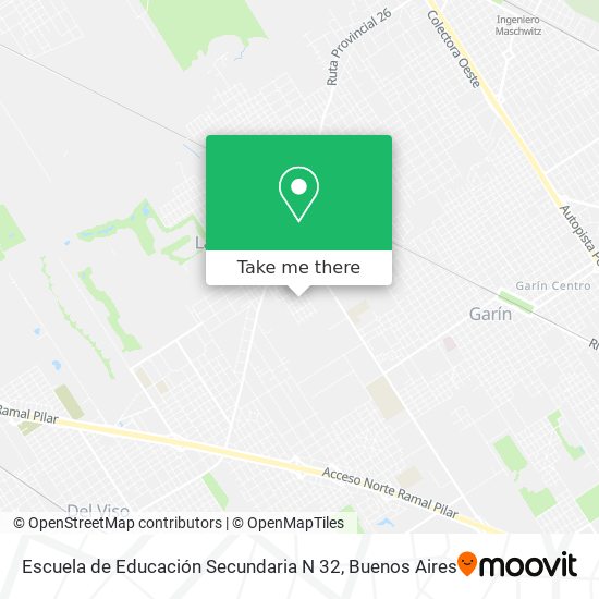 Escuela de Educación Secundaria N 32 map