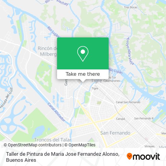 Taller de Pintura de Maria Jose Fernandez Alonso map