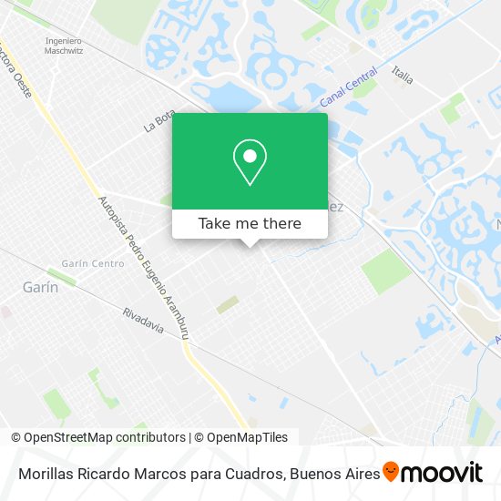 Morillas Ricardo Marcos para Cuadros map