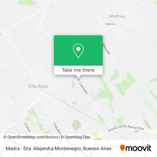 Mapa de Madra - Dra. Alejandra Montenegro