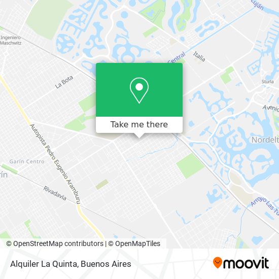 Alquiler La Quinta map