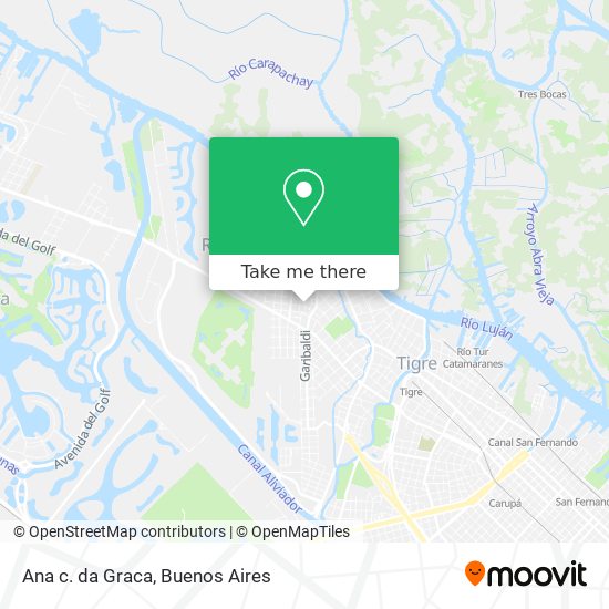 Mapa de Ana c. da Graca