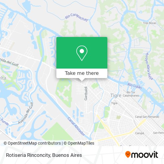 Rotiseria Rinconcity map