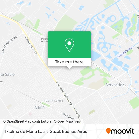 Ixtalma de Maria Laura Gazal map