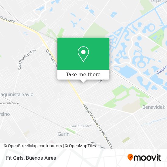 Fit Girls map