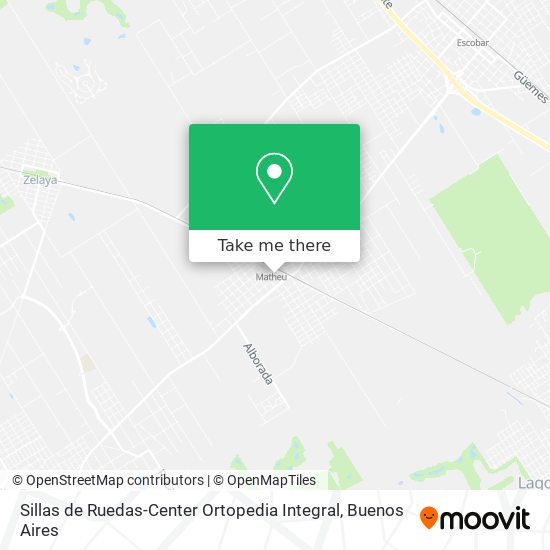 Sillas de Ruedas-Center Ortopedia Integral map