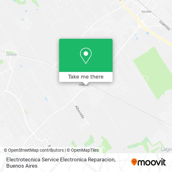 Mapa de Electrotecnica Service Electronica Reparacion