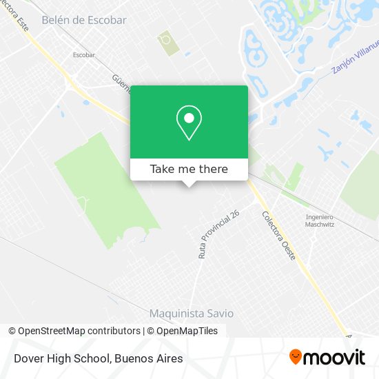 Dover High School map