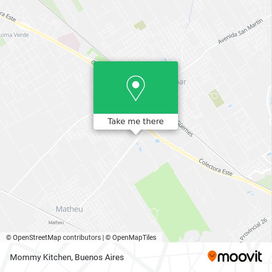 Mommy Kitchen map