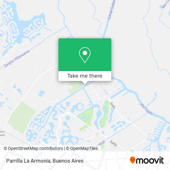 Parrilla La Armonía map