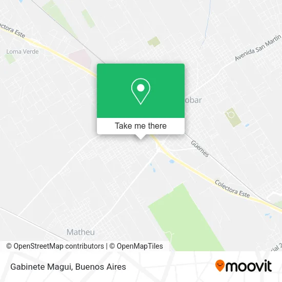Mapa de Gabinete Magui
