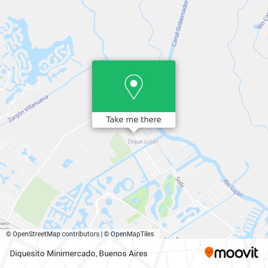 Mapa de Diquesito Minimercado