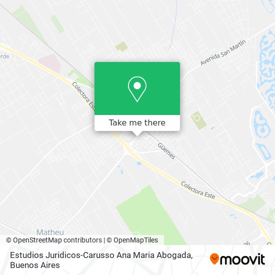 Estudios Juridicos-Carusso Ana Maria Abogada map