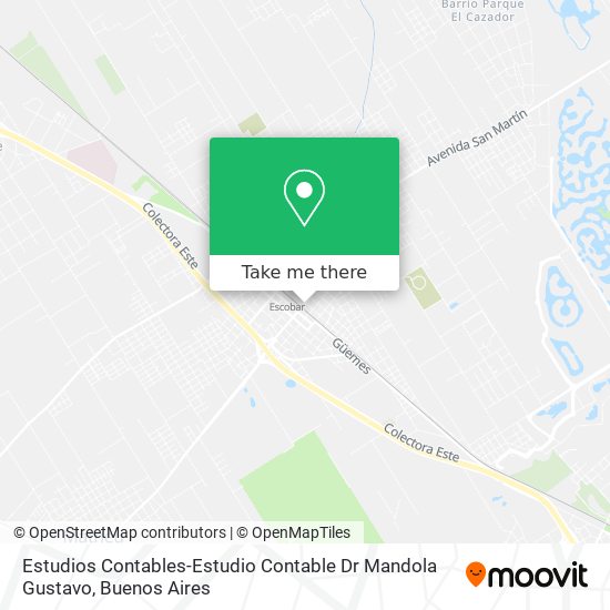 Estudios Contables-Estudio Contable Dr Mandola Gustavo map