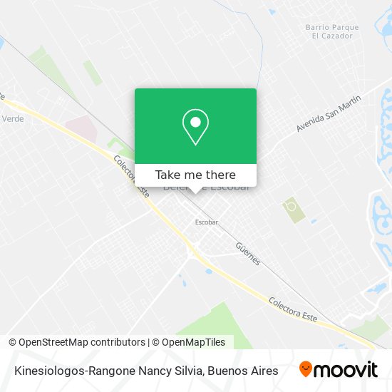 Mapa de Kinesiologos-Rangone Nancy Silvia