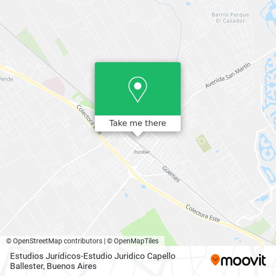 Mapa de Estudios Juridicos-Estudio Juridico Capello Ballester