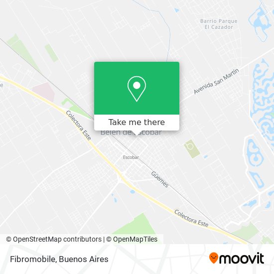 Fibromobile map