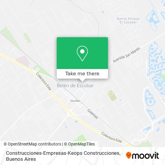 Construcciones-Empresas-Keops Construcciones map