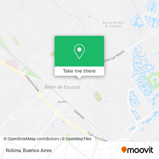 Robina map