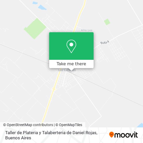 Taller de Plateria y Talaberteria de Daniel Rojas map