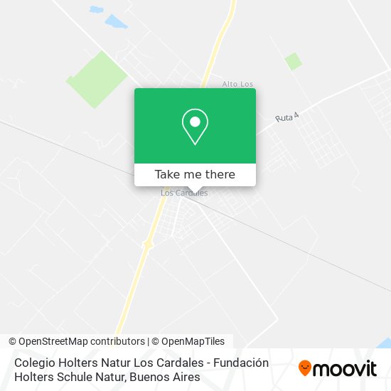 Colegio Holters Natur Los Cardales - Fundación Holters Schule Natur map