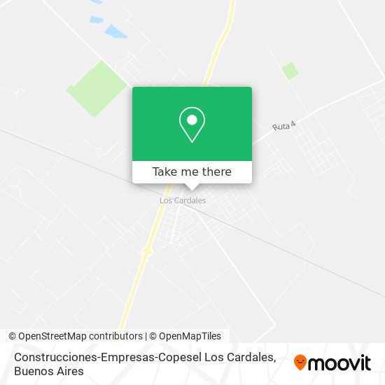 Construcciones-Empresas-Copesel Los Cardales map