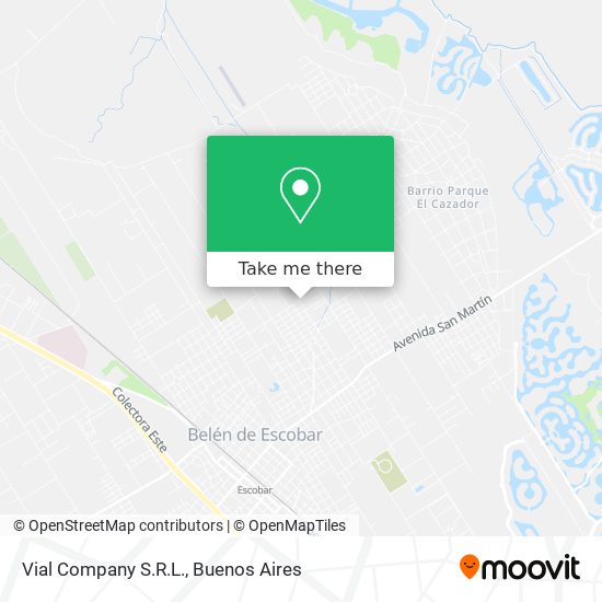 Vial Company S.R.L. map