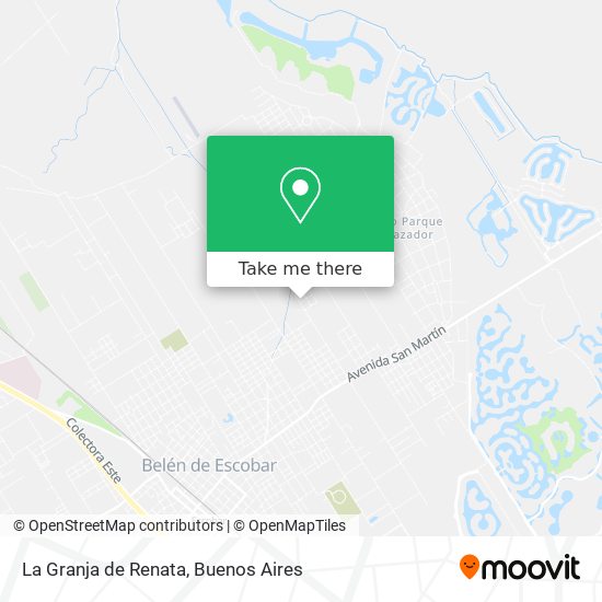 La Granja de Renata map