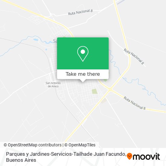 Mapa de Parques y Jardines-Servicios-Tailhade Juan Facundo