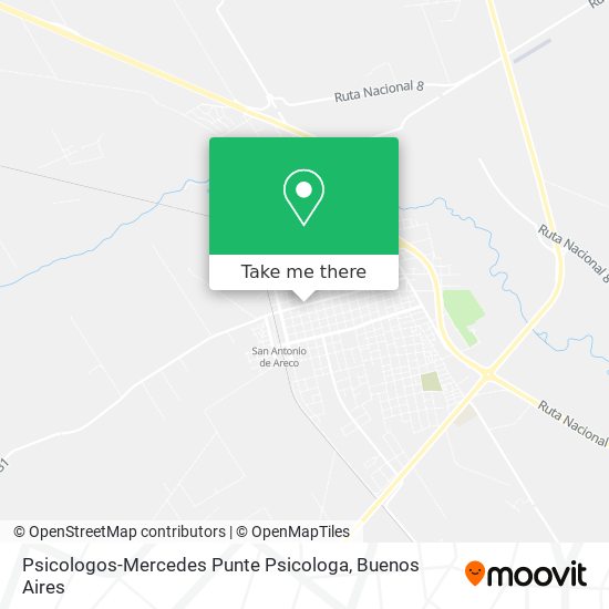Mapa de Psicologos-Mercedes Punte Psicologa
