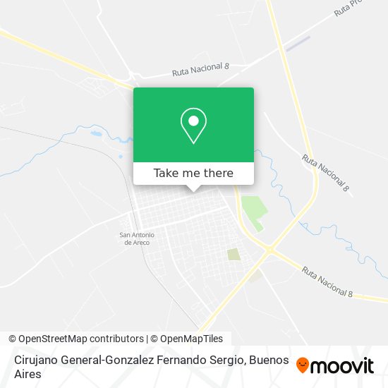 Cirujano General-Gonzalez Fernando Sergio map