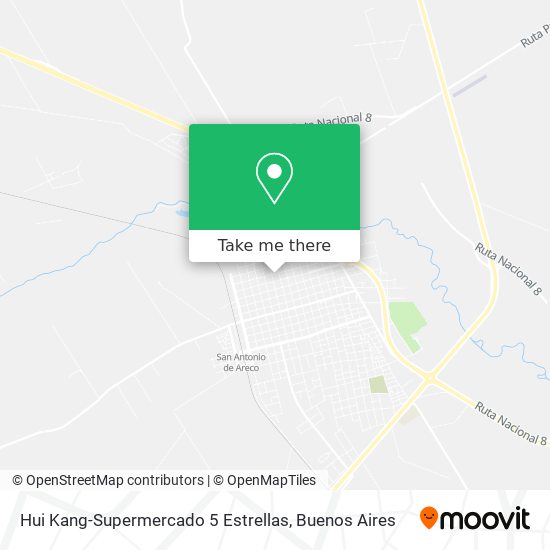 Hui Kang-Supermercado 5 Estrellas map