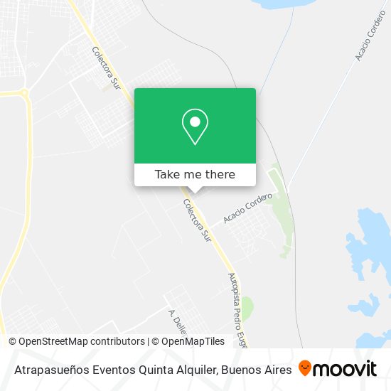 Atrapasueños Eventos Quinta Alquiler map