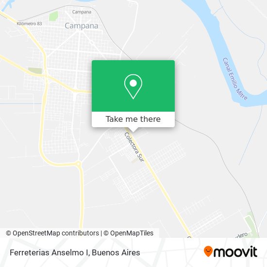 Ferreterias Anselmo I map