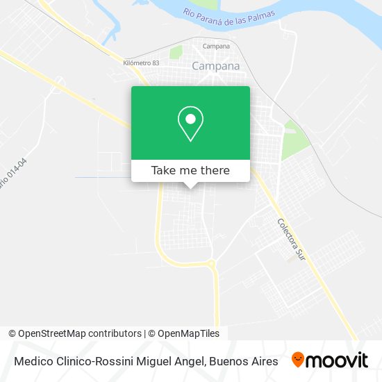 Medico Clinico-Rossini Miguel Angel map