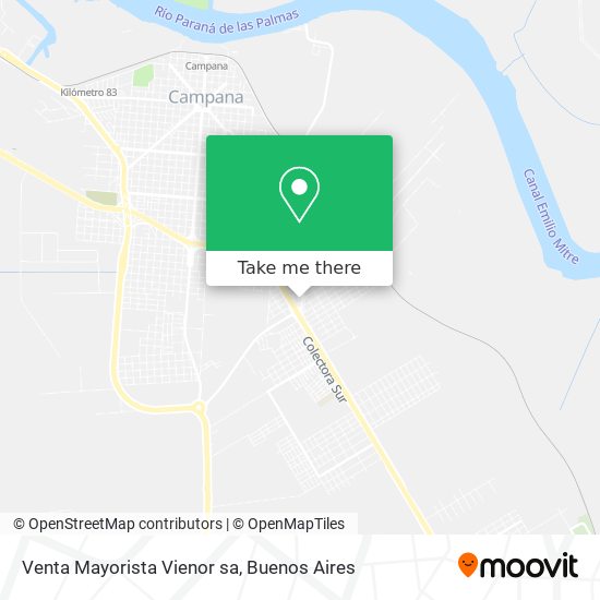 Venta Mayorista Vienor sa map