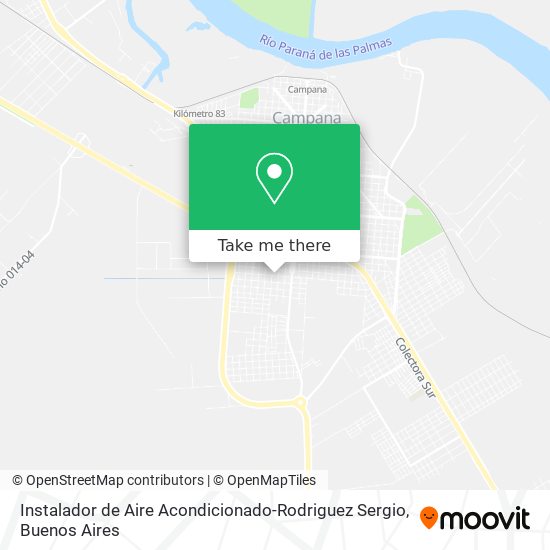 Instalador de Aire Acondicionado-Rodriguez Sergio map