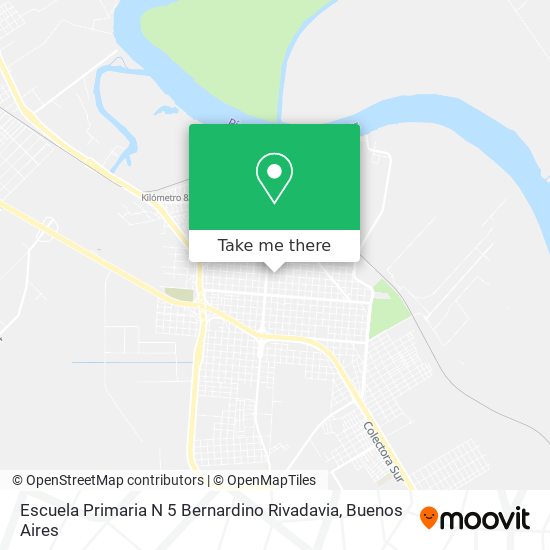Escuela Primaria N 5 Bernardino Rivadavia map