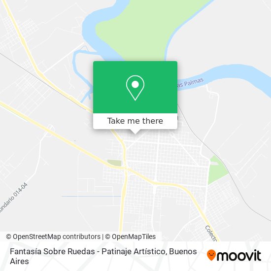 Fantasía Sobre Ruedas - Patinaje Artístico map
